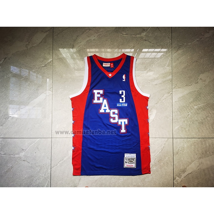 Camiseta All Star 2004 Allen Iverson #3 Azul